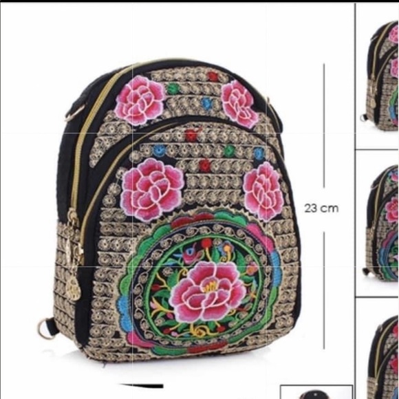 Hand embroidered mini back packs 🇲🇽 - Picture 7 of 10